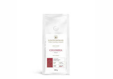 Kavos pupelės KAVOS BANKAS COLOMBIA, 500 g