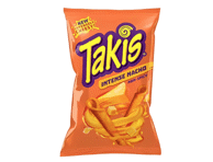 Kukurūzų traškučiai TAKIS INTENSE NACHO, 90 g