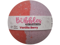 Vonios burbulas BUBBLES VANILLA BERRY, 115 g