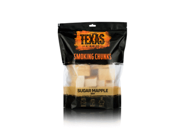 Cukrinių kanadinių klevų rūkymo kaladėlės TEXAS CLUB, 1 kg