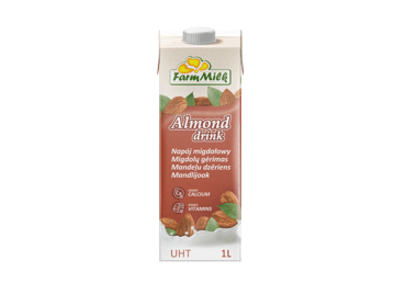 Migdolų gėrimas FARM MILK, 1 l