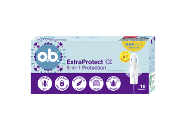 Higieniniai tamponai O.B. PRO COMFORT EXTRA PROTECT NORMAL, 16 vnt.
