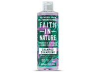 Plaukų šampūnas FAITH IN NATURE LEVANDER&GERANIUM, 400 ml