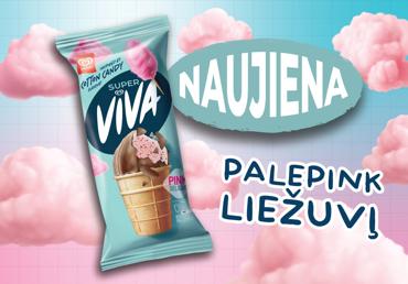 Valgomieji ledai SUPER VIVA, cukraus vatos skonio, 93 g