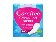 Higieniniai įklotai CAREFREE COTTON ALOE, 56 vnt.