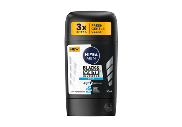 Vyriškas pieštuk. antiperspirantas NIVEA BLACK & WHITE FRESH, 50 ml