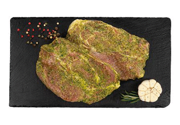 Kiaulienos sprandinė su kaulu česnakiniame marinate, 1 kg