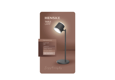 Stalinė lempa HENSKE, BL-1005 - 1