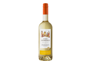 Baltasis pusiau saldus vynas CASA VENERDI BIANCO, 750 ml
