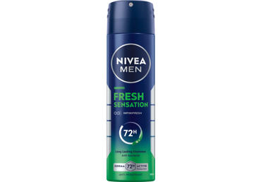NIVEA Fresh Sensation purškiamasis antiperspirantas vyrams, 150 ml