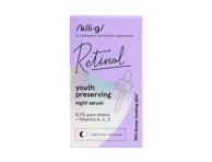 KILIG RETINOL naktinis veido serumas su retinoliu 30 ml