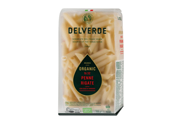 Ekologiški makaronai DELVERDE BIO PENNE Nr. 32 (vamzdeliai), 500 g Ekologiški makaronai DELVERDE BIO PENNE Nr. 32 (vamzdeliai), 500 g