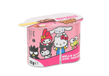 Lazdelės su kremu HELLO KITTY, 32 g