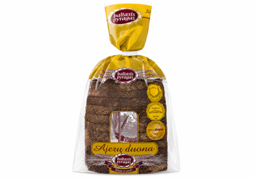 Juoda raikyta AJERŲ duona, 650 g