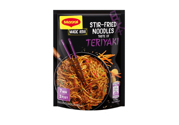 Greitai paruošiami makaronai MAGGI teriyaki padažo skonio, 130 g
