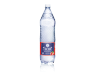 Gazuotas braškių skonio stalo vanduo TICHĖ, 1.5 l