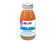 Morkų ir ryžių nuoviras HIPP ORS (nuo 4 mėn.), 200 ml