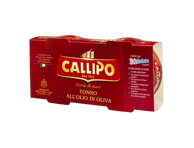 Gelsvauodegiai tunai alyvuogių aliejuje CALLIPO, 320 g