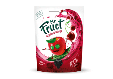 Obuolių ir vyšnių sultys MR. FRUCT, 3 l