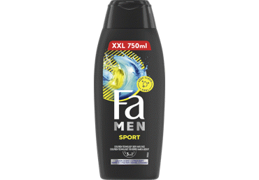Vyriškas dušo gelis FA SPORT, 750 ml