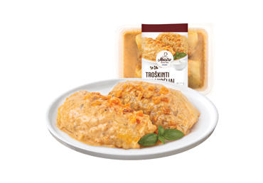 Troškinti balandėliai su padažu, 2 vnt., 380 g