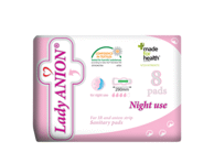 Higieniniai paketai LADY ANION, 8 vnt.