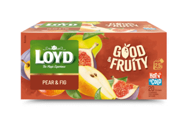 Vaisinės arbatos gėrimas LOYD, kriaušių ir figų skonio, 50 g
