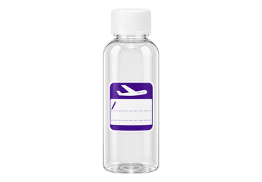 Tuščias užsukamas buteliukas INTERVION, 100 ml, 1 vnt.