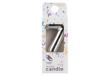 Gimtadienio žvakutė 7, ELEMENTS SENSE, 2 spalv. - 1