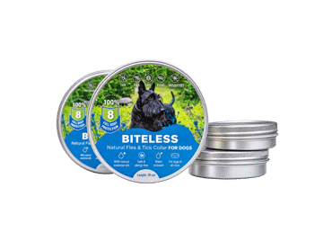 Šunų antiparazitinis antkaklis BITELESS, silikoninis, 70 cm
