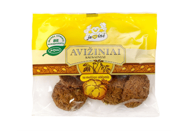 Avižiniai sausainiai JAVINĖ su moliūgų sėklomis, 0.18 kg Avižiniai sausainiai JAVINĖ su moliūgų sėklomis, 0.18 kg