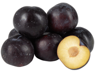 Tamsiosios slyvos, 1 kg