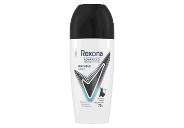 Moteriškas rutulinis dezodorantas REXONA INVISIBLE AQUA, 50 ml