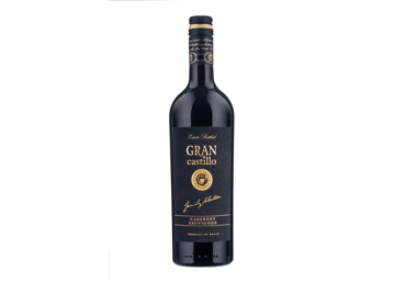 Raudon. pusiau sausas vynas GRAN CASTILLO CABERNET SAUVIGNON, 750 ml