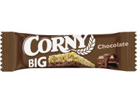 Javainių batonėlis CORNY BIG su pieninio šokolado gabal., 50 g