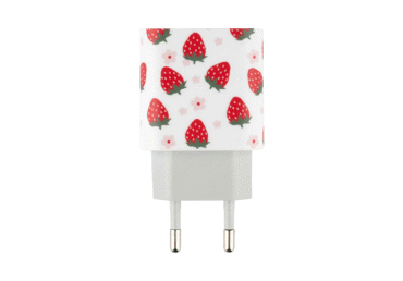 Sieninis įkroviklis WESTROM, Strawberry - 2