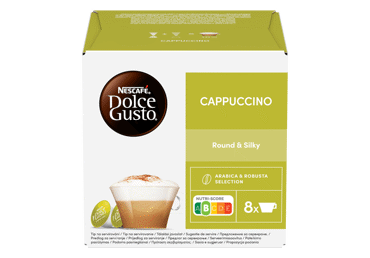 Kavos kapsulės NESCAFE DOLCE GUSTO CAPPUCCINO, 186.4 g