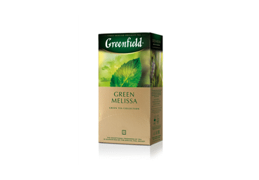 Žalioji arbata GREENFIELD GREEN MELISSA, 37.5 g Žalioji arbata GREENFIELD GREEN MELISSA, 37.5 g