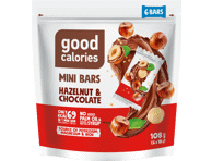 Mini datulių batonėliai GOOD CALORIES, su riešutais ir šokoladu, 108 g