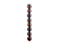 Plastikiniai Kalėdų eglutės žaisliukai, 8 vnt., 5 cm, 8 vnt., 3 dizainai