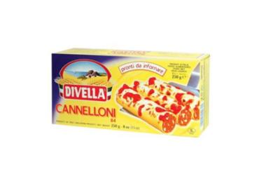 Makaronai DIVELLA CANNELONI Nr. 84, vamzdeliai, 250 g