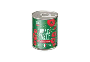 Pomidorų pasta WELL DONE, 140 g