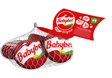 Mažas lydytas sūris BABYBEL, 45% rieb. s. m., 80 g
