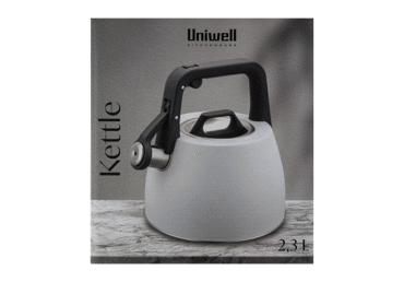 Virdulys su švilpuku UNIWELL, 2,5 l - 1