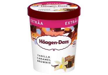 Valgomieji ledai HAAGEN DAZS BROWNIE, 560 g