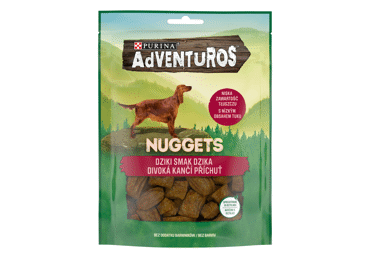 Šunų skanėstas ADVENTUROS (gabaliukai), 90 g
