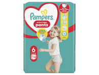 Sauskelnės-kelnaitės PAMPERS Pants, Carry Pack, 6 dydis, 19 vnt