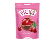 Liofilizuotos vyšnios PICKS su pieniniu glaistu, 90 g