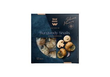 Burgundiškos sraigės su grybais WELL DONE PREMIUM, 100 g