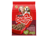 Visavertis šunų ėdalas DARLING su mėsa ir daržovėmis, 3 kg